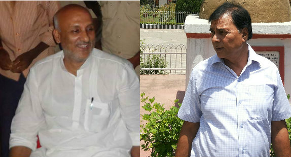 MLA Chandrashekhar and Dr. Madhepuri