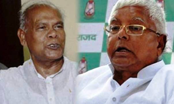 Jitan Ram Manjhi & Lalu Prasad Yadav