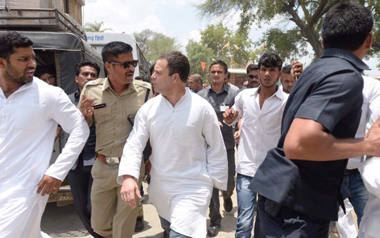Rahul Gandhi in Mandsaur