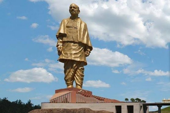 Sardar Ballabh Bhai Patel , Statue of Unity marked as world tallest statue .