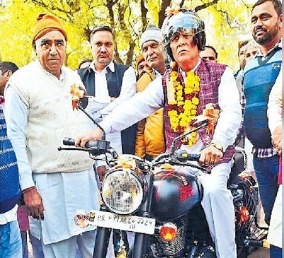 Retirement of Inspector Mahaveer Singh Antil.