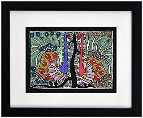 Madhubani Painting made by Tengraha-Sikiyaha village women.