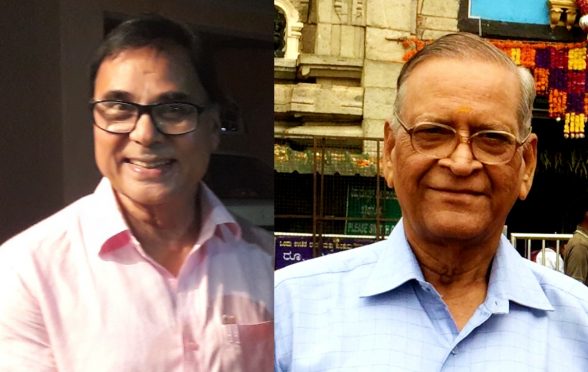Best friends forever Dr.Bhupendra Narayan Yadav Madhepuri & Dr.Sarvada Nand Singh.