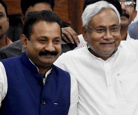 CM Nitish Kumar and Ashok Choudhary.