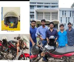 No helmet no ride by Bhagalpur Engineering College.