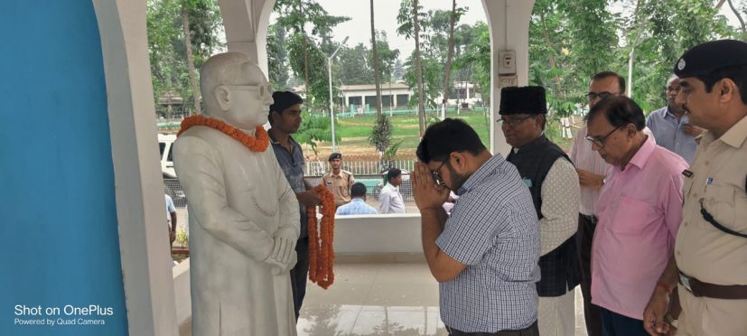 Ambedkar Jayanti at Samaharnalaya, Madhepura.